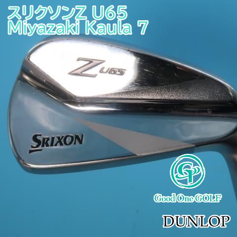 ユーティリティ ダンロップ スリクソンZ U65/Miyazaki Kaula 7/SR/23 1364