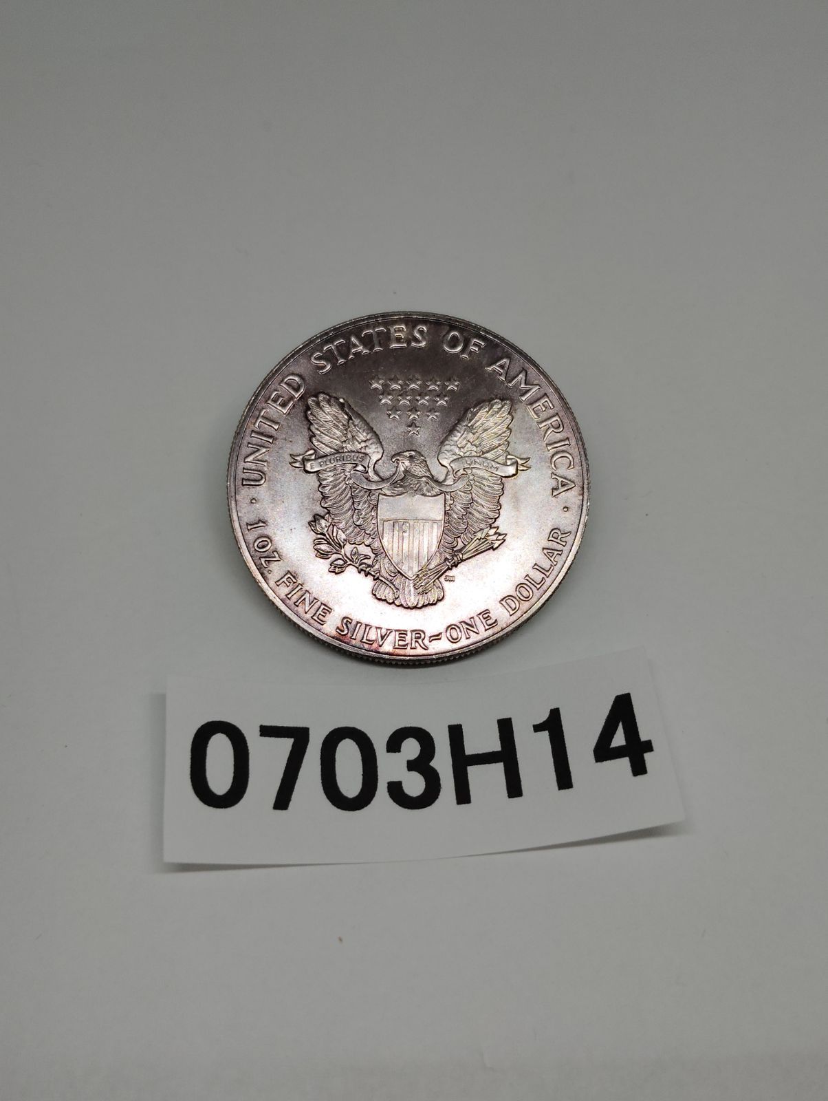 1987年 ウォーキングリバティ 1ドル 銀貨　純銀1オンス 1987年アメリカ銀貨 シルバーイーグル ウォーキングリバティ 1