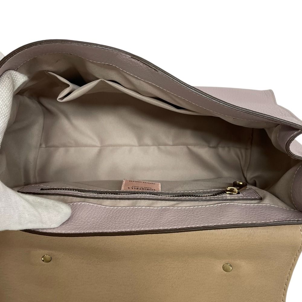 良品 LORISTELLA ロリステッラ シュリンクレザー セットバッグ 2WAY  