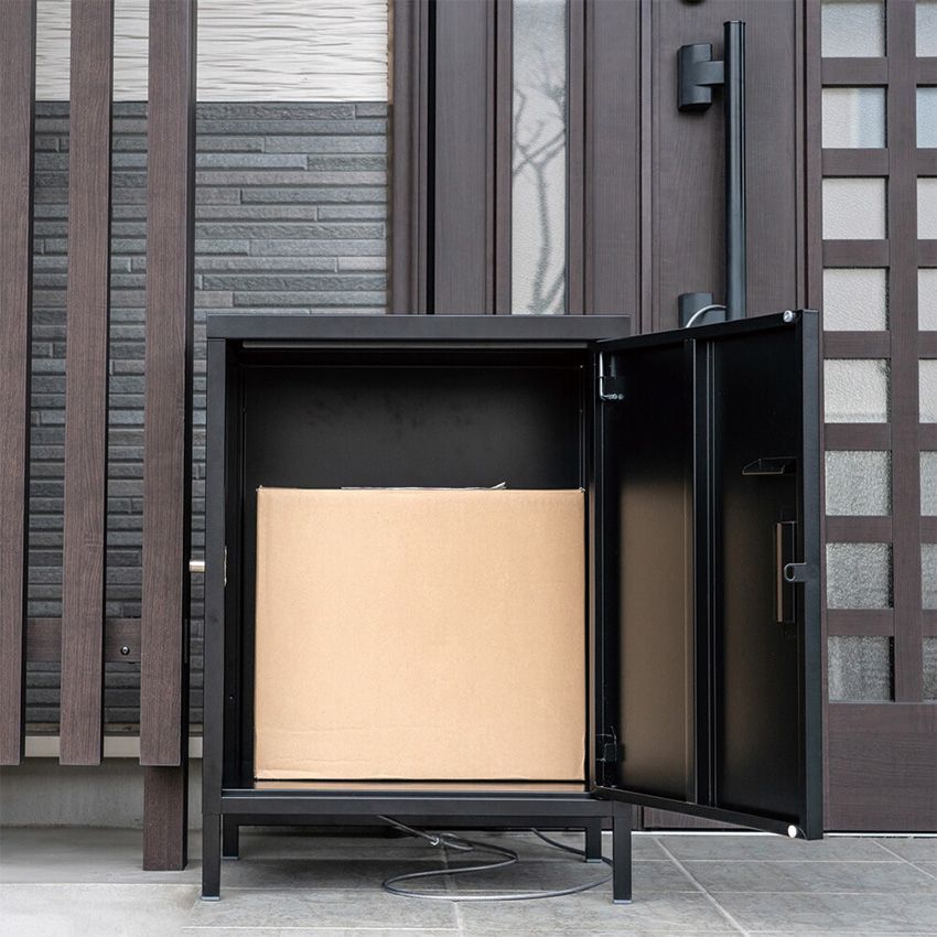 DELIO 宅配ボックス 大容量1ドア JAC-50 4color 80L デリバリー