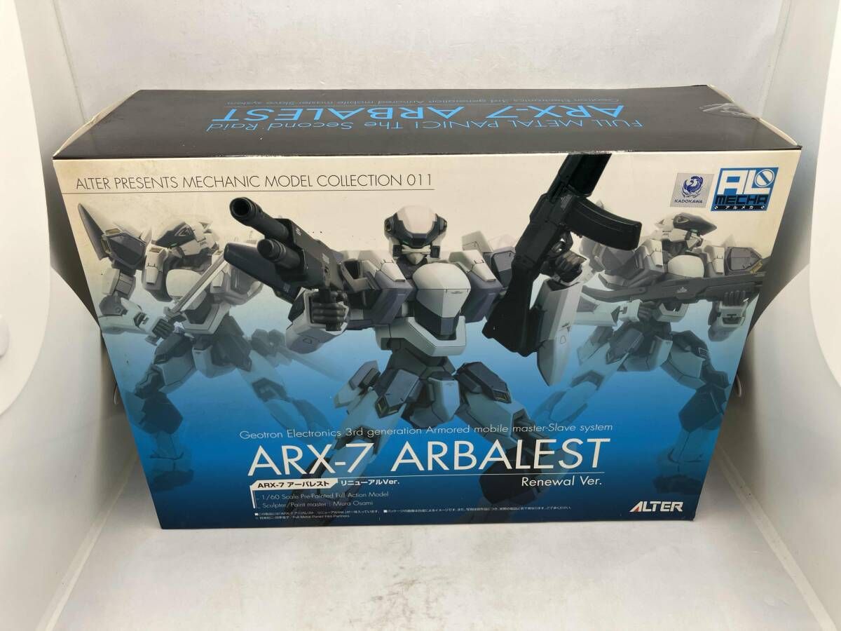 現状品 アルタｰ ARX-7 アｰバレスト リニュｰアルVer. 1/60 アルメカ
