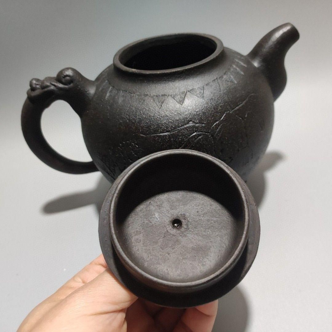 逢絢亭・新品】茶道具 茶入 京焼 中興名物 玉柏写 仕覆付 陶若窯 共