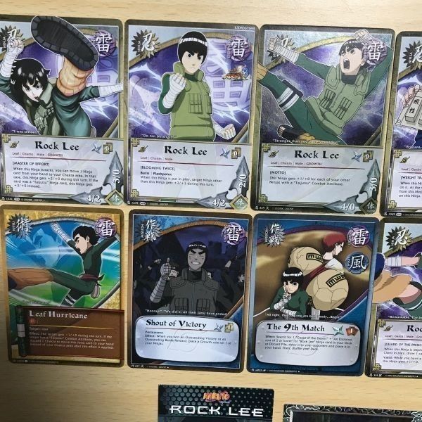 交渉歓迎 ca8-1 ナルト ロックリー 海外 英語版 キラ まとめ カード