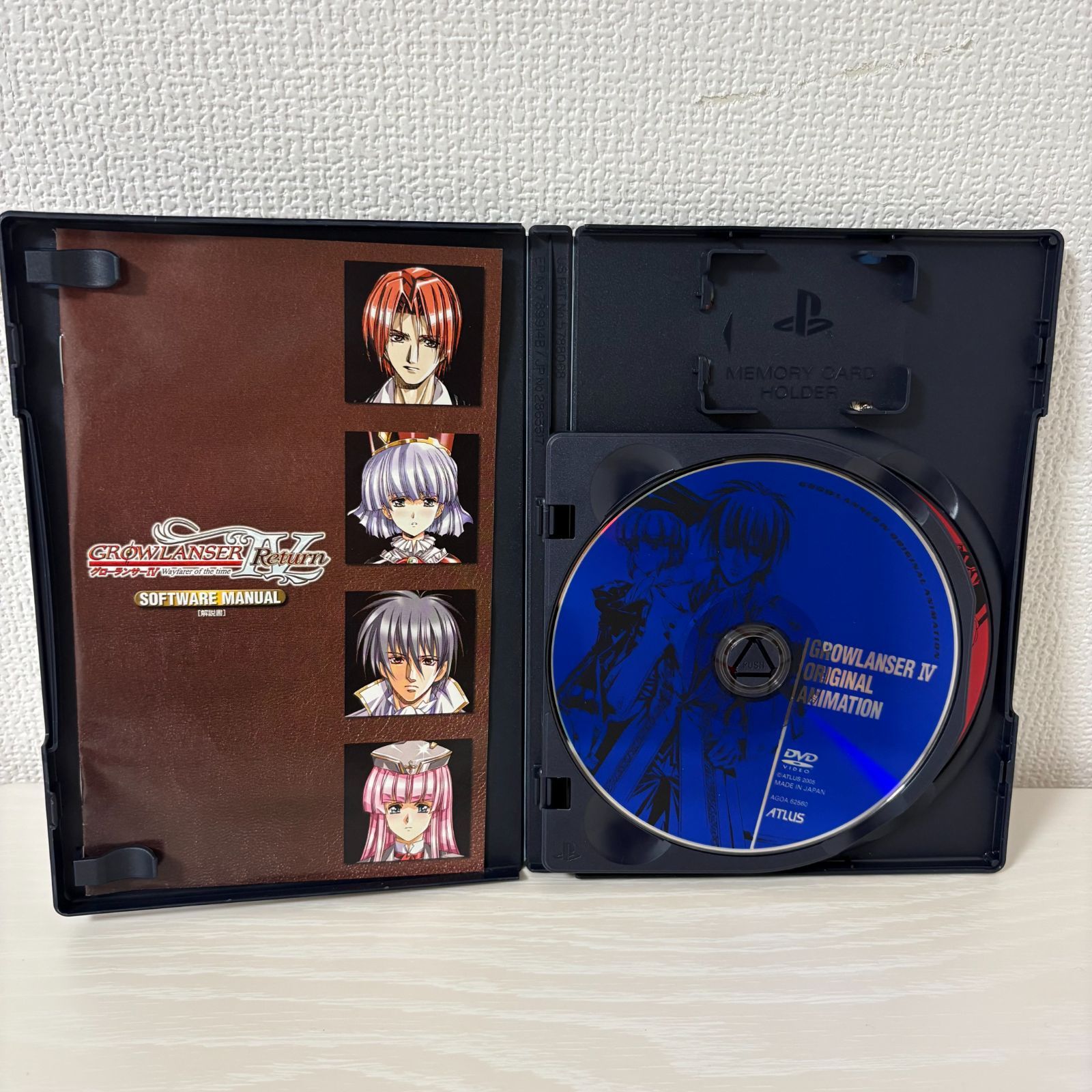 PS2 グローランサーⅣ 4 Return プレステ2 ゲームソフト 動作