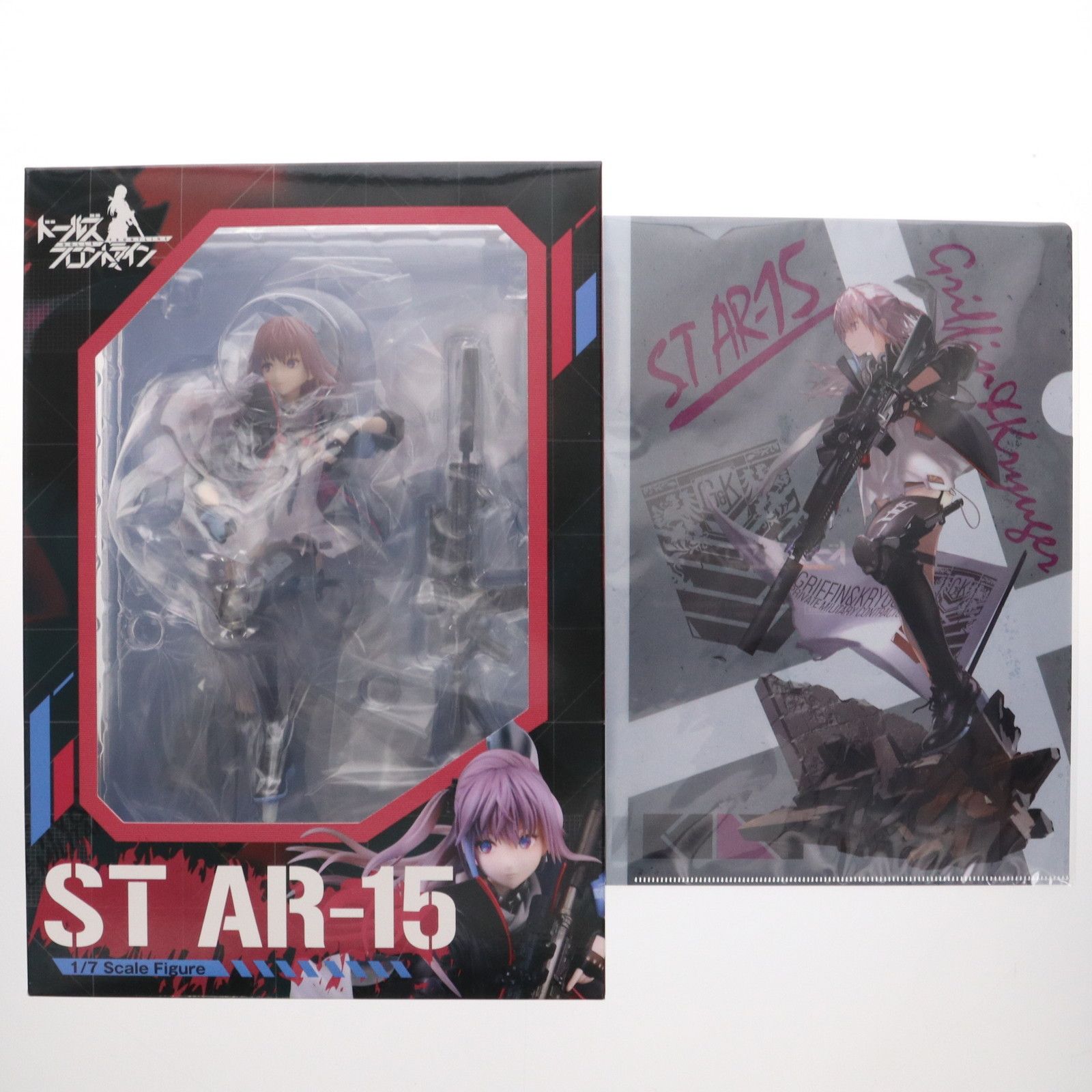 A4クリアファイル付属 ST AR-15(コルト エイアール15) ドールズフロントライン 1/7 完成品 フィギュア Phat!(ファット・カンパニー) A4クリアファイル付属 ST AR-15(コルト エイアール15) ドールズ