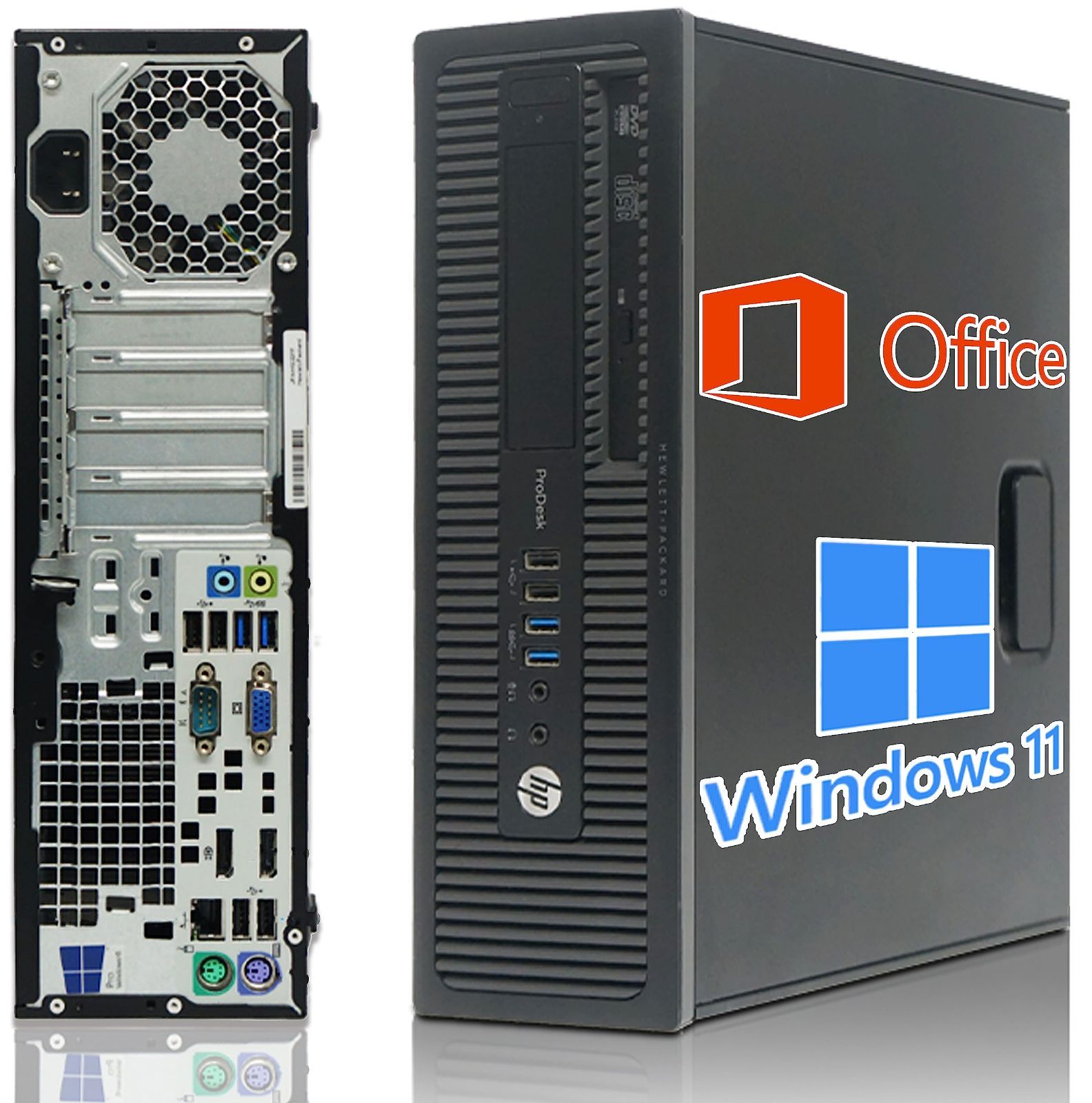 スリムデスクトップPC Core i3 7100 8G Win11Pro - Windowsデスクトップ