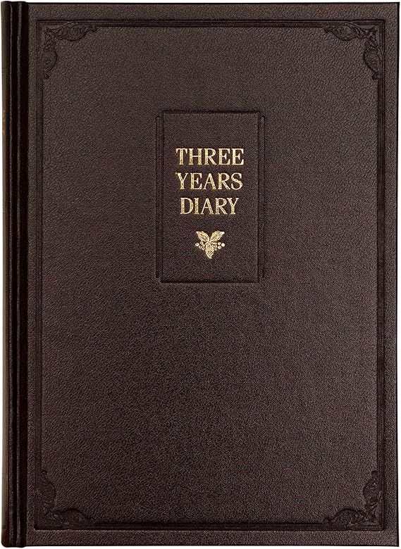 【在庫処分】アピカ 日記帳 3年日記 横書き A5 日付け表示あり D303