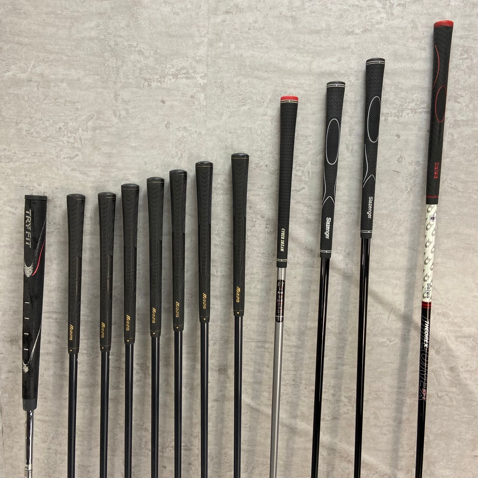 Daiwa ダイワ MIZUNO ミズノ メンズゴルフ12本セット カーボン R