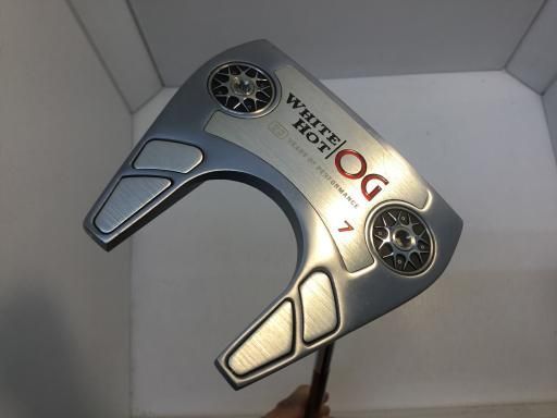 オデッセイ WHITE HOT OG 7 34インチ パター PT STROKE LAB フレックスその他 メンズ 男性用 右利き 右用 Cランク ゴルフクラブ