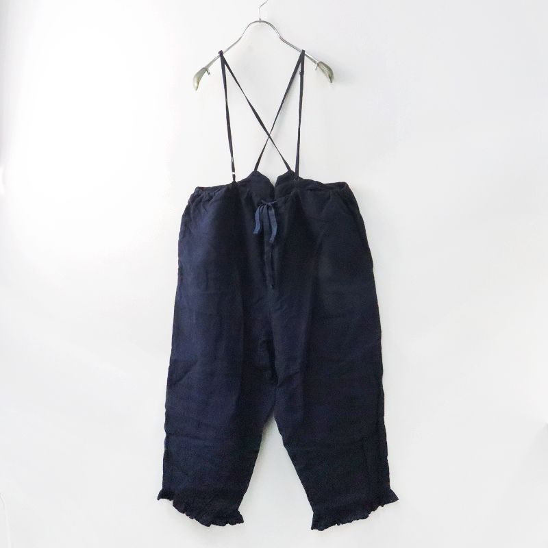 2022SS ネストローブ nest Robe linen petit frill salopette リネン