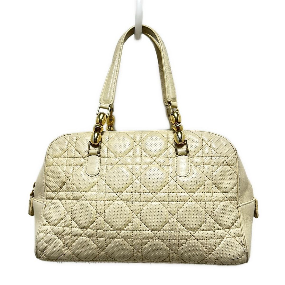 Dior キルティング ハンドバッグ ベージュ 【公式通販】