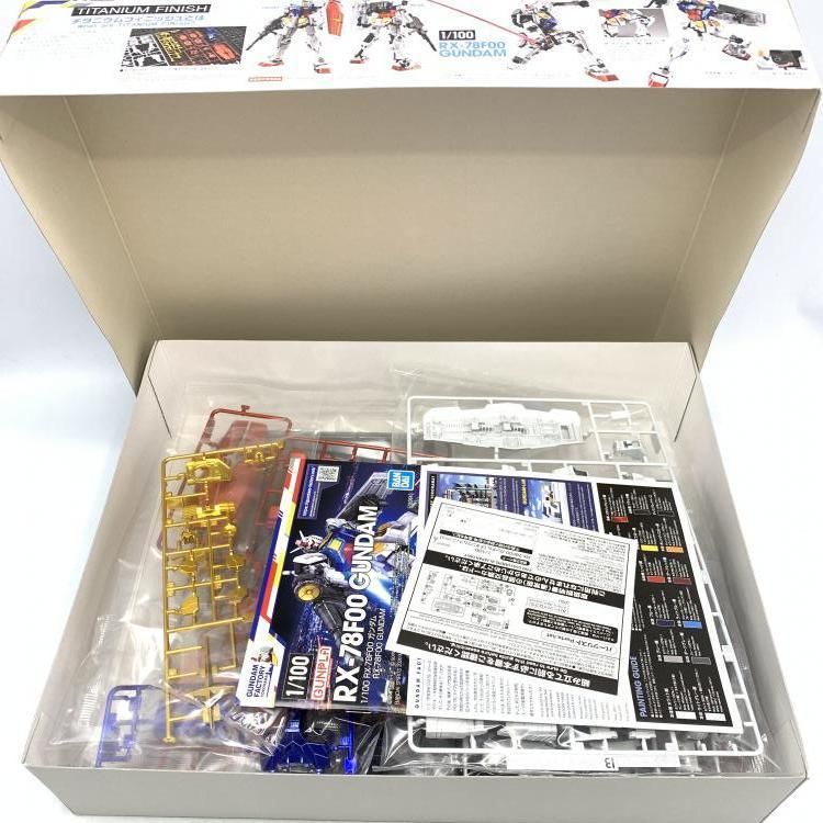 J*様 ガンダムファクトリー横浜 チタニウムフィニッシュ 1/100 RX-78 GUNDAM FACTORY YOKOHAMA「1/144 RX-78F00 ガンダム［チタニウム