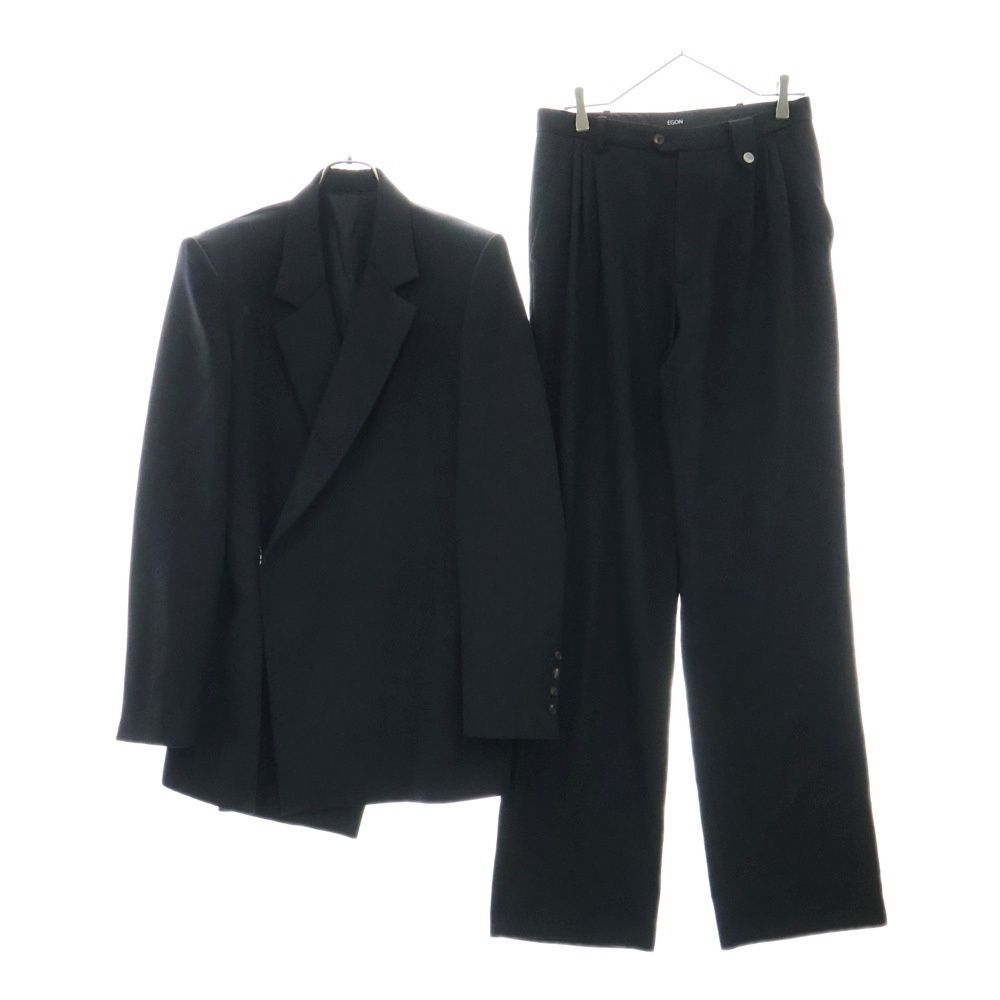 Egon Lab. エゴンラボ 21AW ダブル ブレステッド ブレザー テーラードジャケット ウール スラックス セットアップスーツ AW21JA002A AW21TR002A