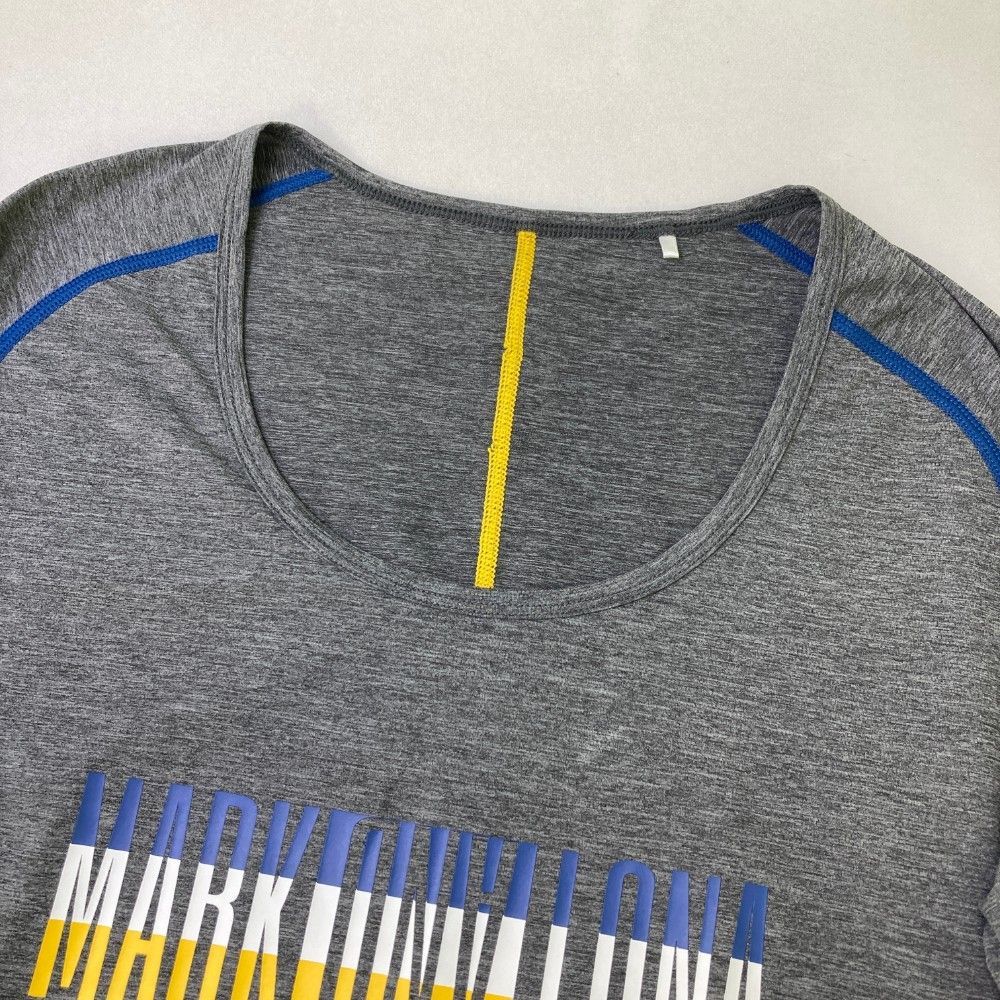 サイズ：M MARK&amp;LONA マークアンドロナ  長袖 インナーTシャツ  グレー系 [240101455920] ゴルフウェア メンズ ストスト サイズ：M MARK&LONA マークアンドロナ 長袖 インナーTシャツ