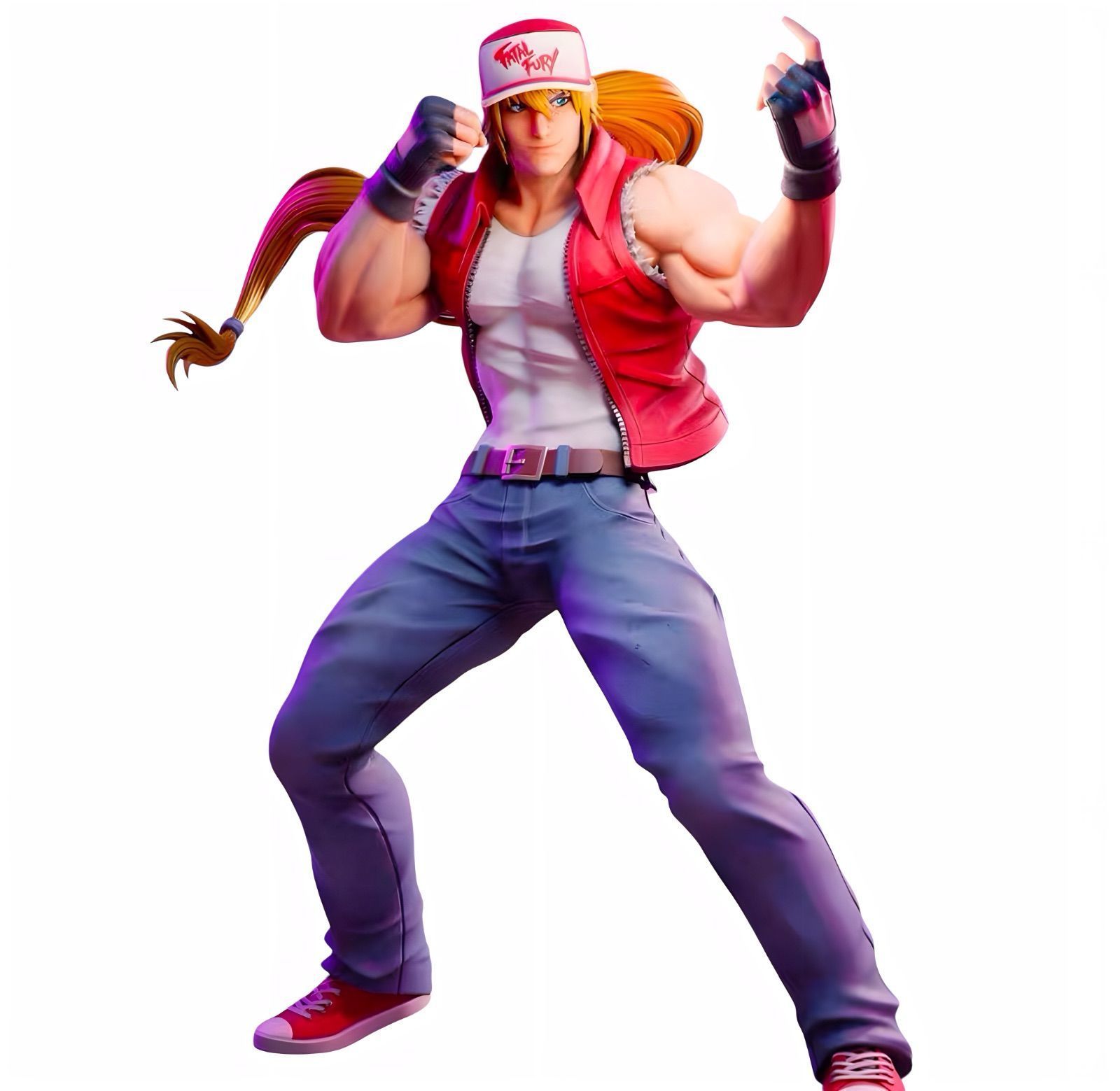 1|8 ガレージキット フィギュア 未塗装 テリー ボガード KOF 24cm