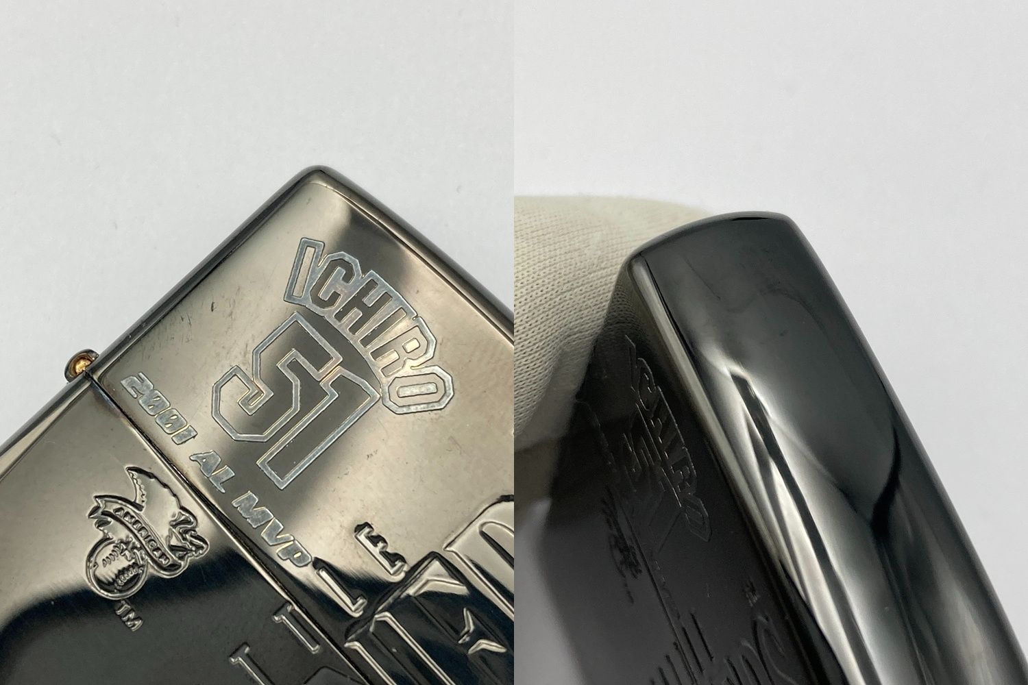 ZIPPO - zippo マリナーズ イチロー  2001 AL MVP ジッポーライター 中古 D4 zippo マリナーズ イチロー 2001 AL MVP ジッポーライター 中古