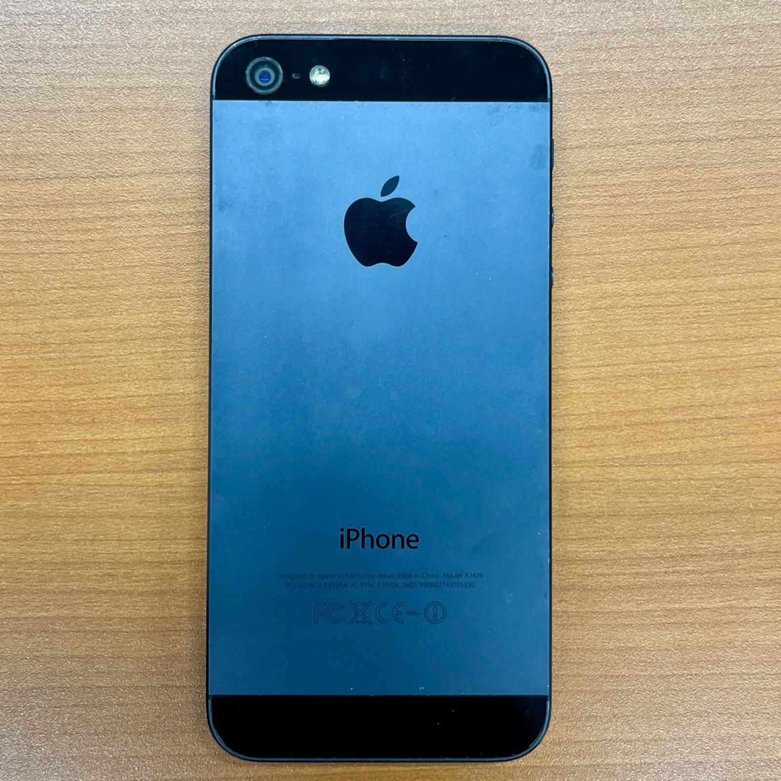 ジャンク品 Apple iPhone 5 ブラック 16GB アイフォンアップル