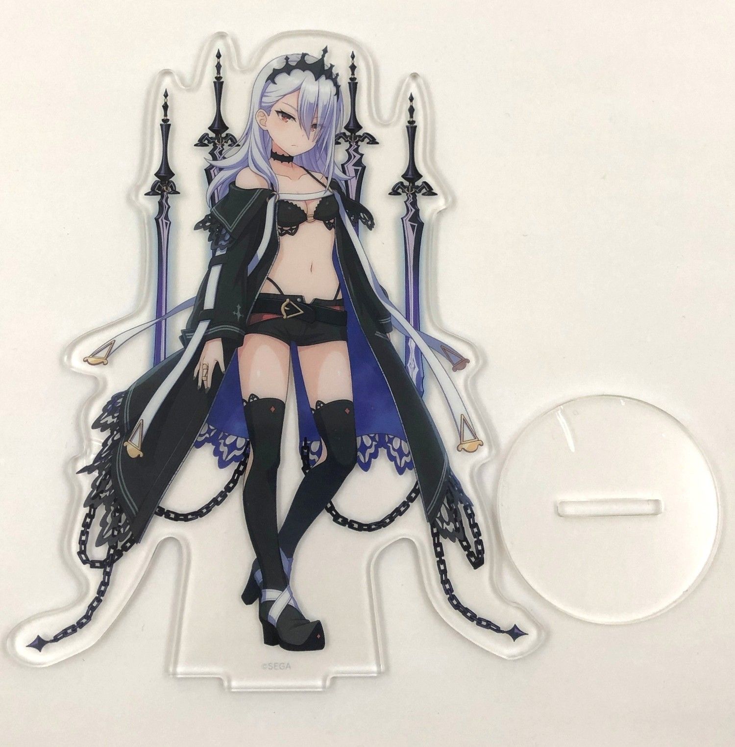 サイン入り】オンゲキ 皇城セツナ フォトグレイキーホルダー サイン