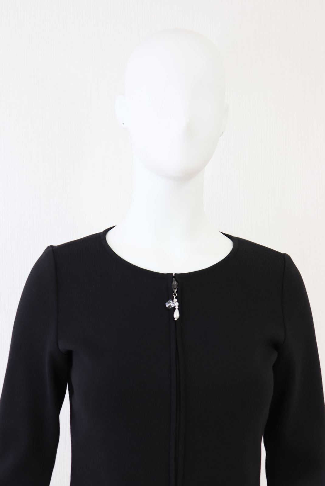 Rene☆ルネ ダブルジップアップカーディガン 6822080 黒/ブラック Rene