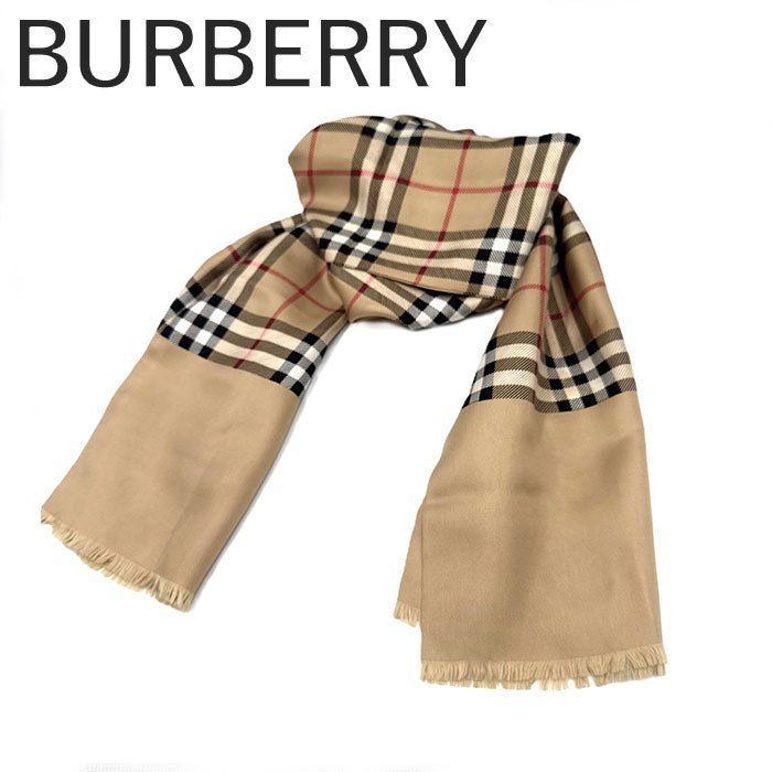 バーバリー BURBERRY ストール ショール ノバチェック 筒状