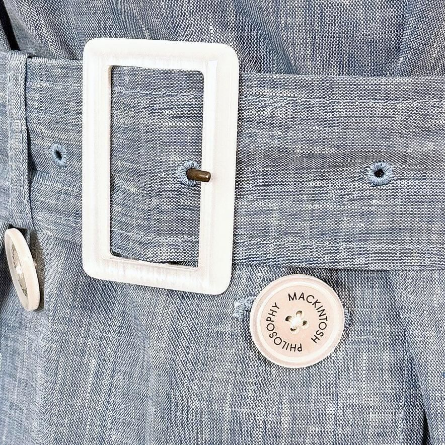 フィロソフィー リネントレンチコート