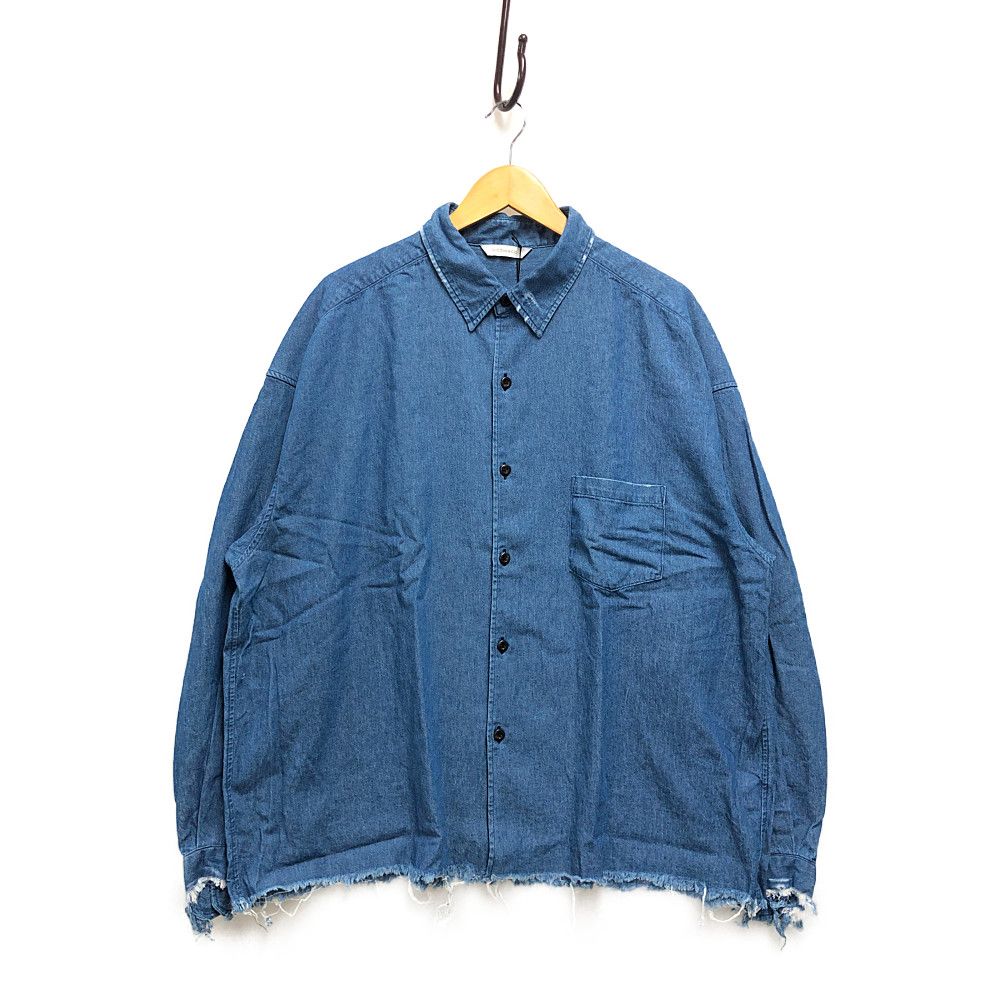 VICTIM ヴィクティム 23SS 品番 VTM-23-S-016 DAMEGE DENIM SHIRTS