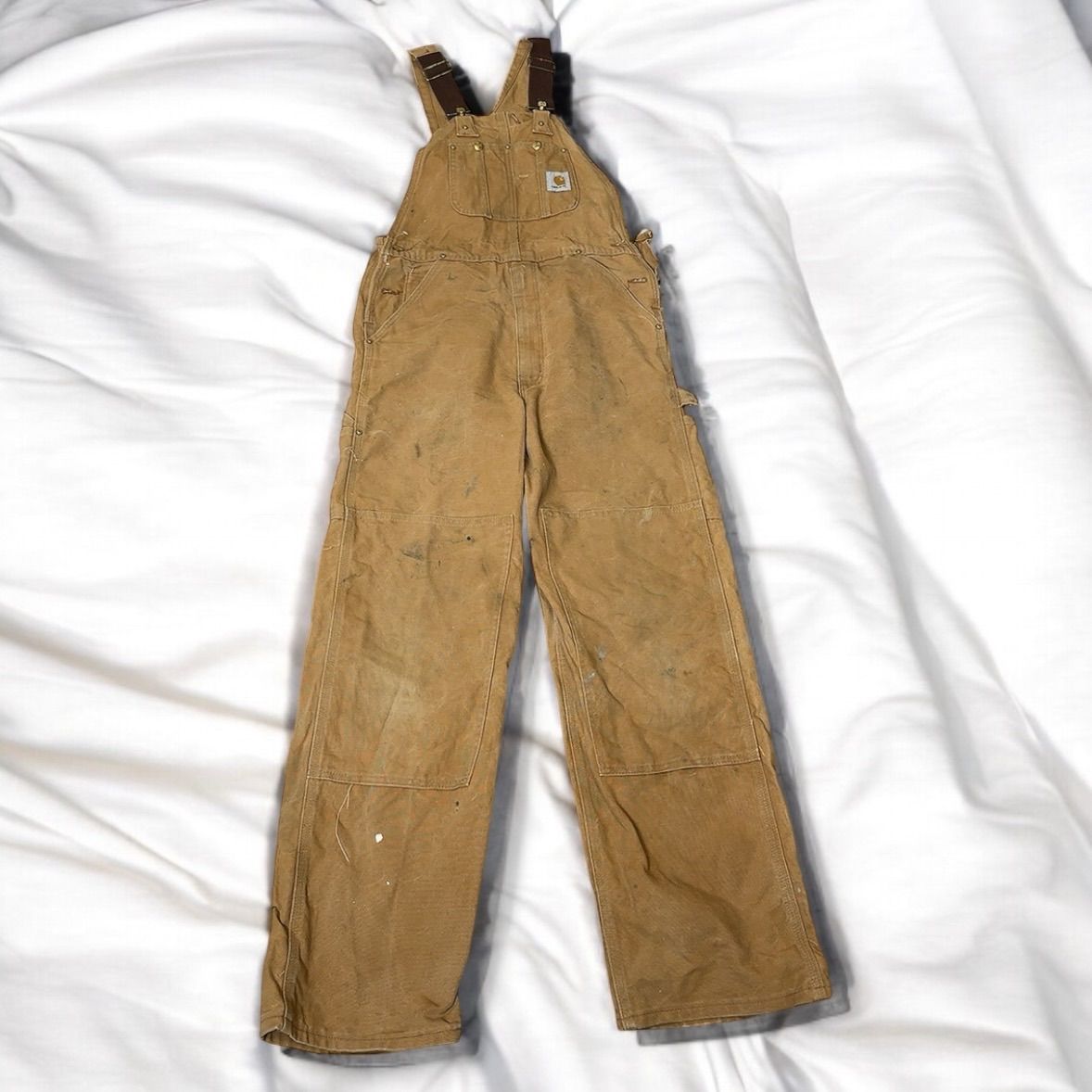 Carhartt】USA製 ダブルニー ダックオーバーオール A-1960