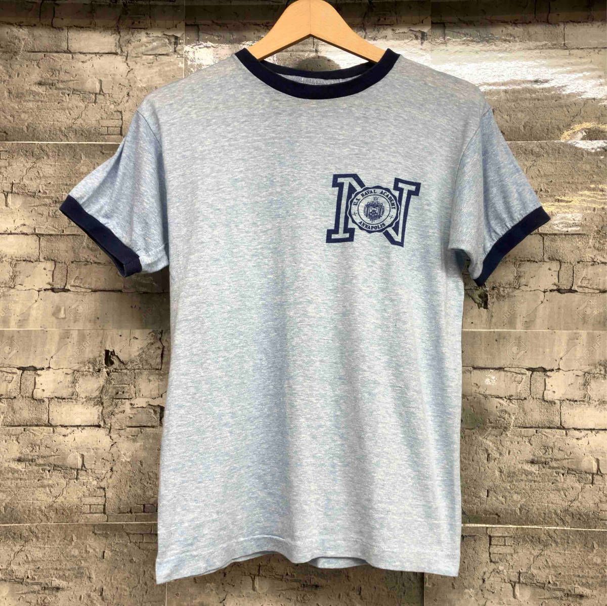 70s 80s Champion チャンピオン バータグ 半袖Tシャツ リンガーT US 