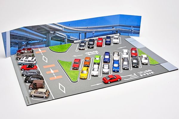 トミカラマ ヴィンテージ12a 大黒パーキングエリア マットA