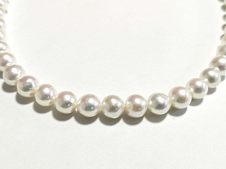 高値のアコヤパール敢えて破格値で特売 ナチュラルな美しさが際立つ 