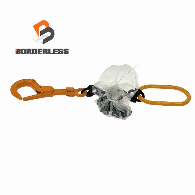 KUSUNOKI SHOKAI 楠商会 敷鉄板吊具ユニフック UNI-HOOK UH-3B 耐荷重3.2t KITO マスターリンク HMG1008付き 107436