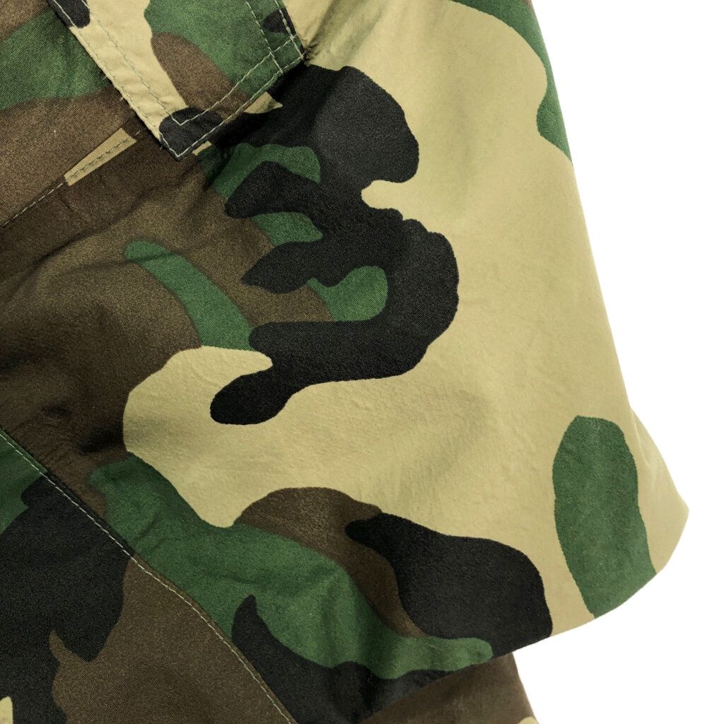 BARRIER WEAR ECWCS GEN1 GORE-TEX パーカージャケット ミリタリー ウッドランドカモ (メンズ MEDIUM REGULAR) 中古 古着 S4703 BARRIER WEAR ECWCS GEN1 GORE-TEX パーカージャケット ミリタリー