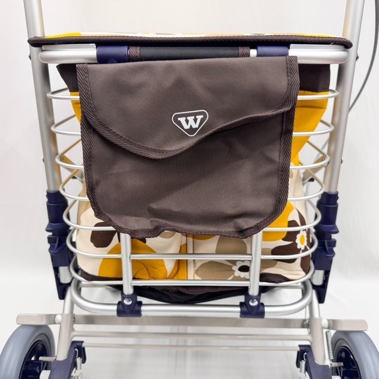 未使用品】ユーバ産業 シルバーカー アルミワイヤーカート