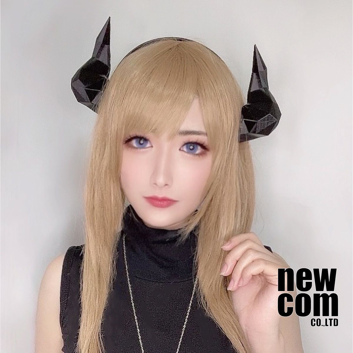 newcom 悪魔の角9型 ツノ カチューシャ ハロウィン コスプレ - メルカリ