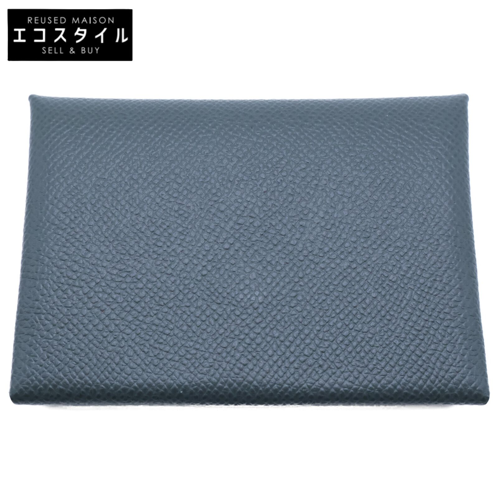 HERMES エルメス 新品同様 K刻 エプソン カルヴィ デュオ カードケース 