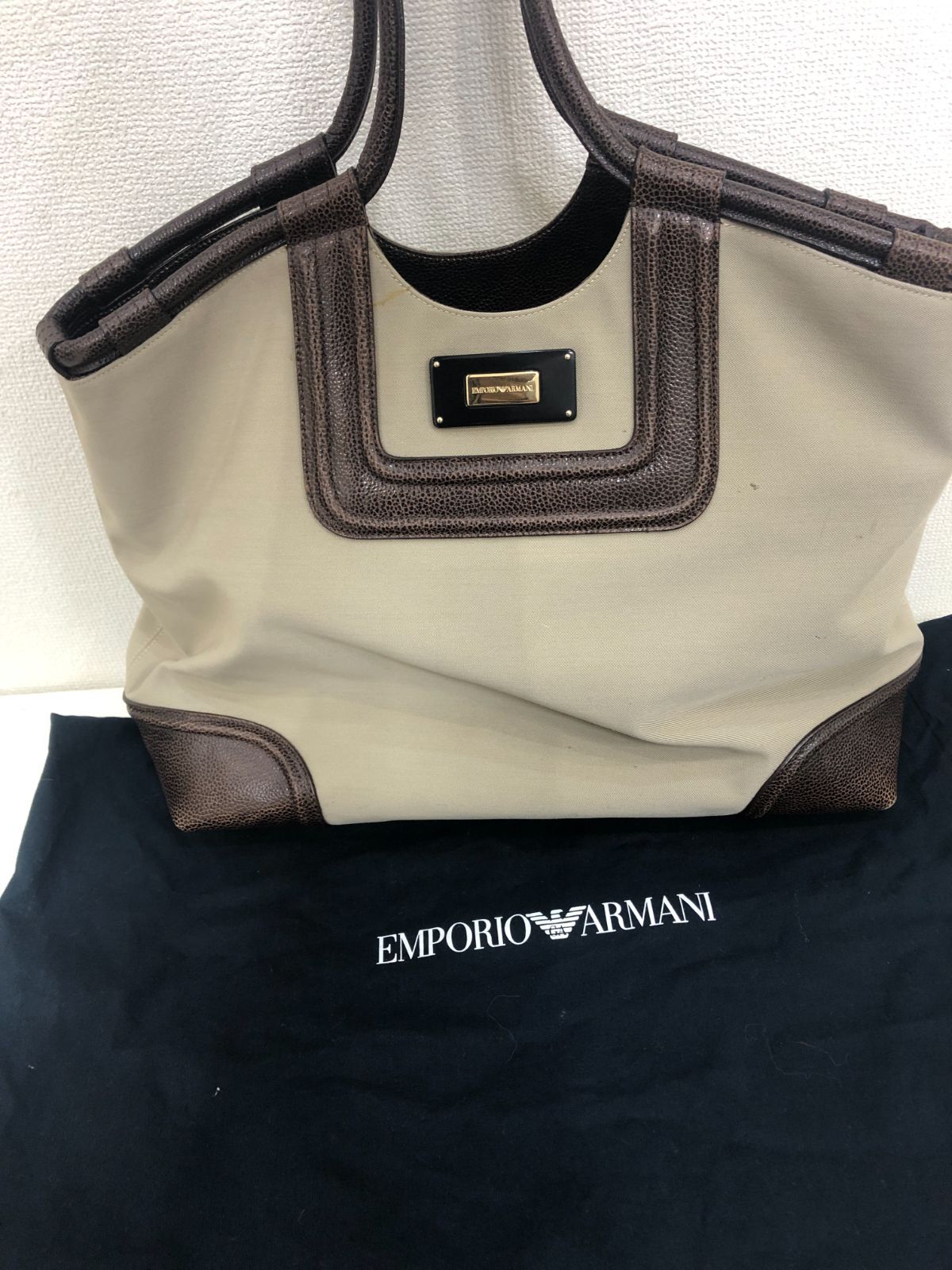 A【中古】EMPORIO ARMANI エンポリオアルマーニ トートバッグ トート