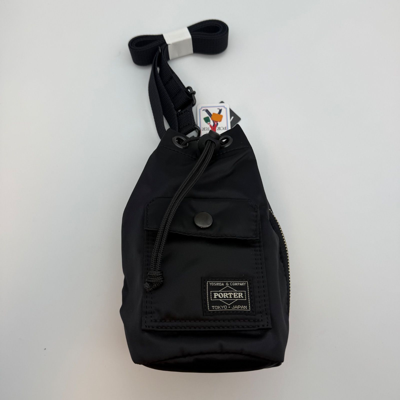極美品 PORTER HOWL Bonsac Mini ミニショルダー リュック ✨PORTER HOWL BONSAC MINI✨新品未使用✨黒✨保存袋付 - メルカリ