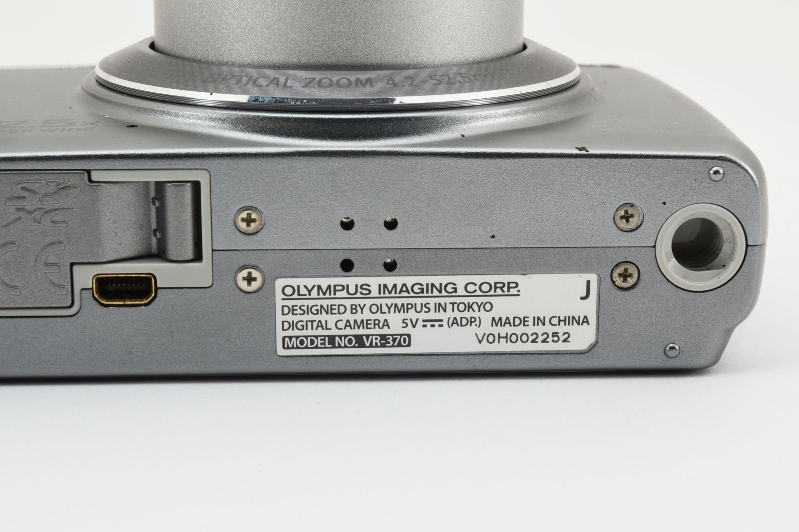 ★極上品★ オリンパス OLYMPUS STYLUS VR-370 コンパクトデジタルカメラ OB122 #398