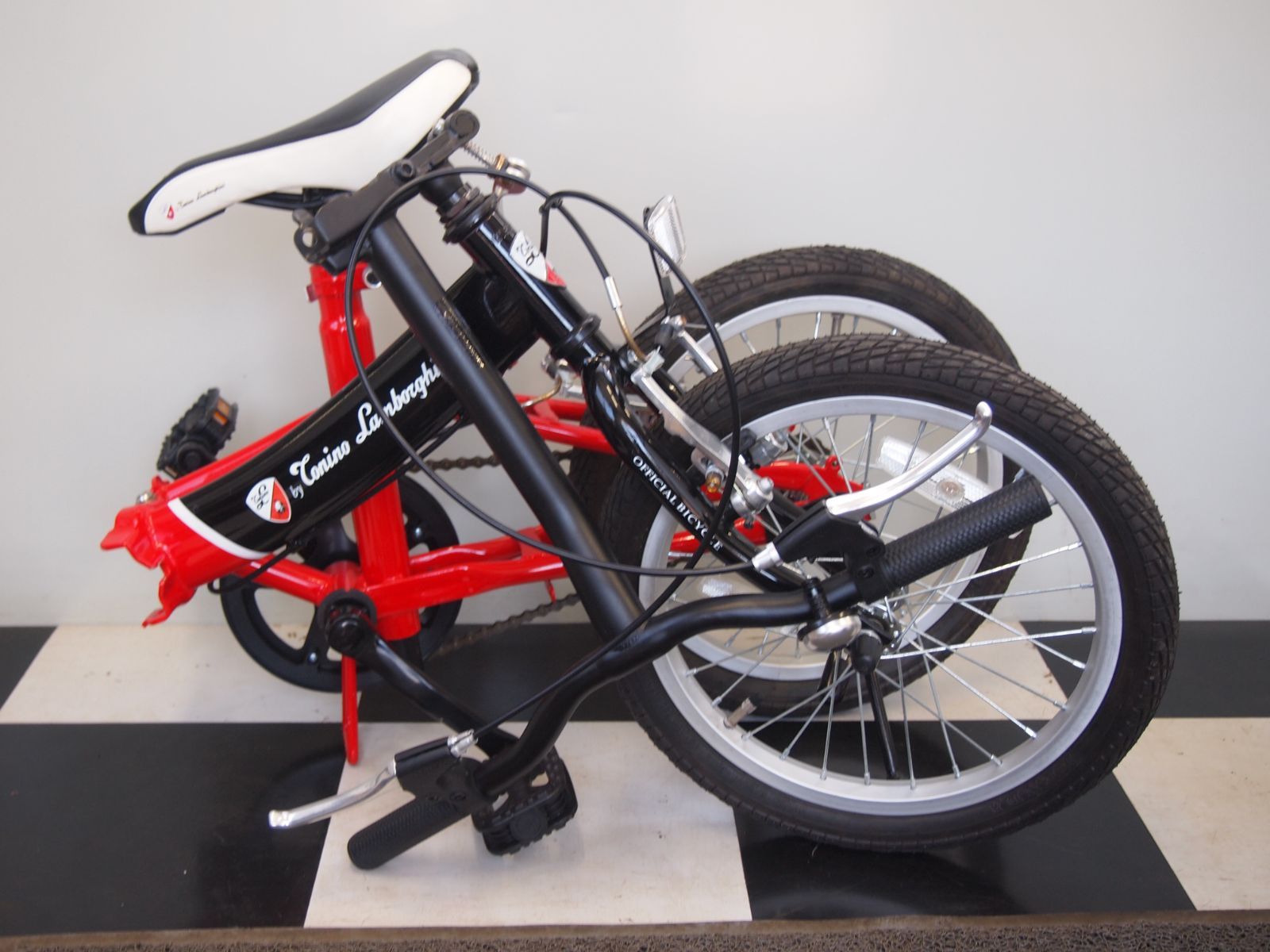 トニーノ ランボルギーニ 折りたたみ 自転車 16インチ