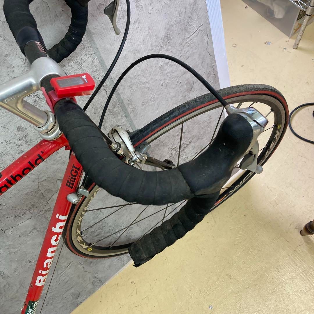 Bianchi レッド COLUMBUS ロードバイク - メルカリ