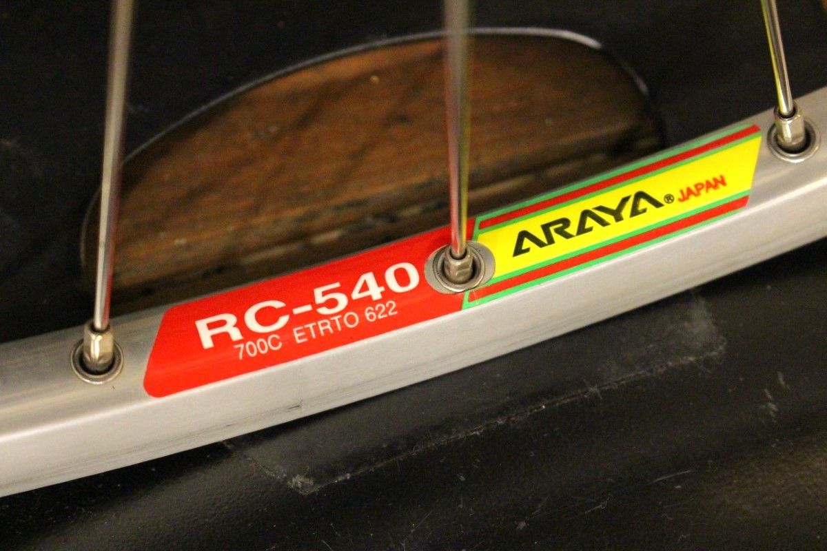 シマノ 105 R7000×アラヤ ARAYA RC-540 手組み アルミ クリンチャー
