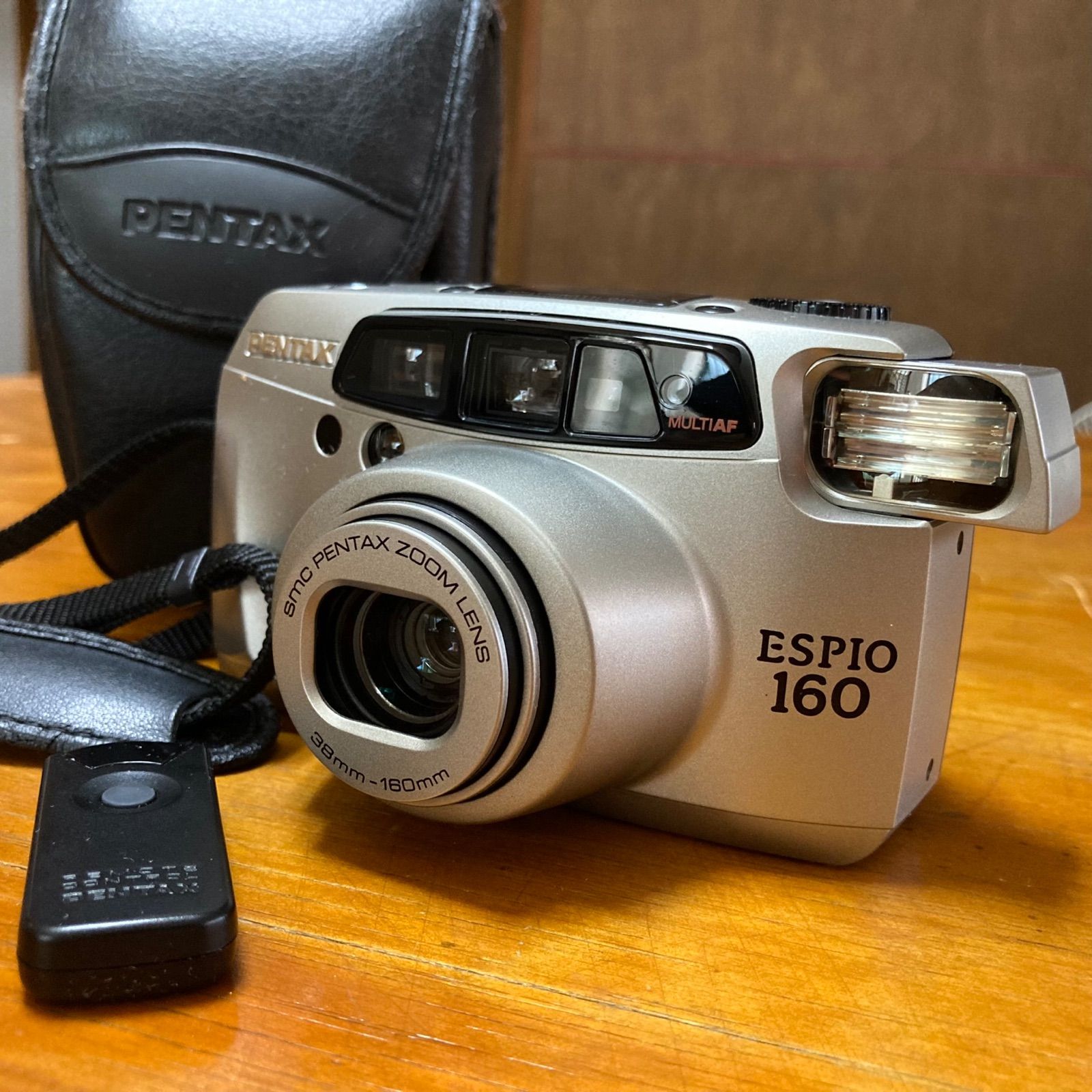 PENTAX ESPIO 160 コンパクトフィルムカメラ　ケースリモコン付き PENTAX ESPIO 160 コンパクトフィルムカメラ ケースリモコン付き