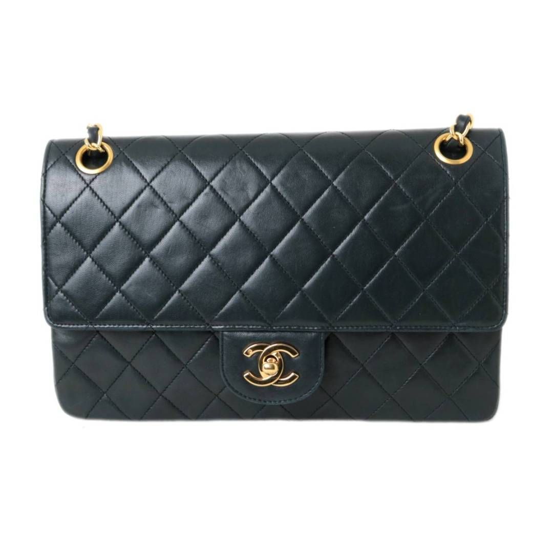 CHANEL/シャネル マトラッセ チェーンショルダーバッグ ダブルフラップ ...