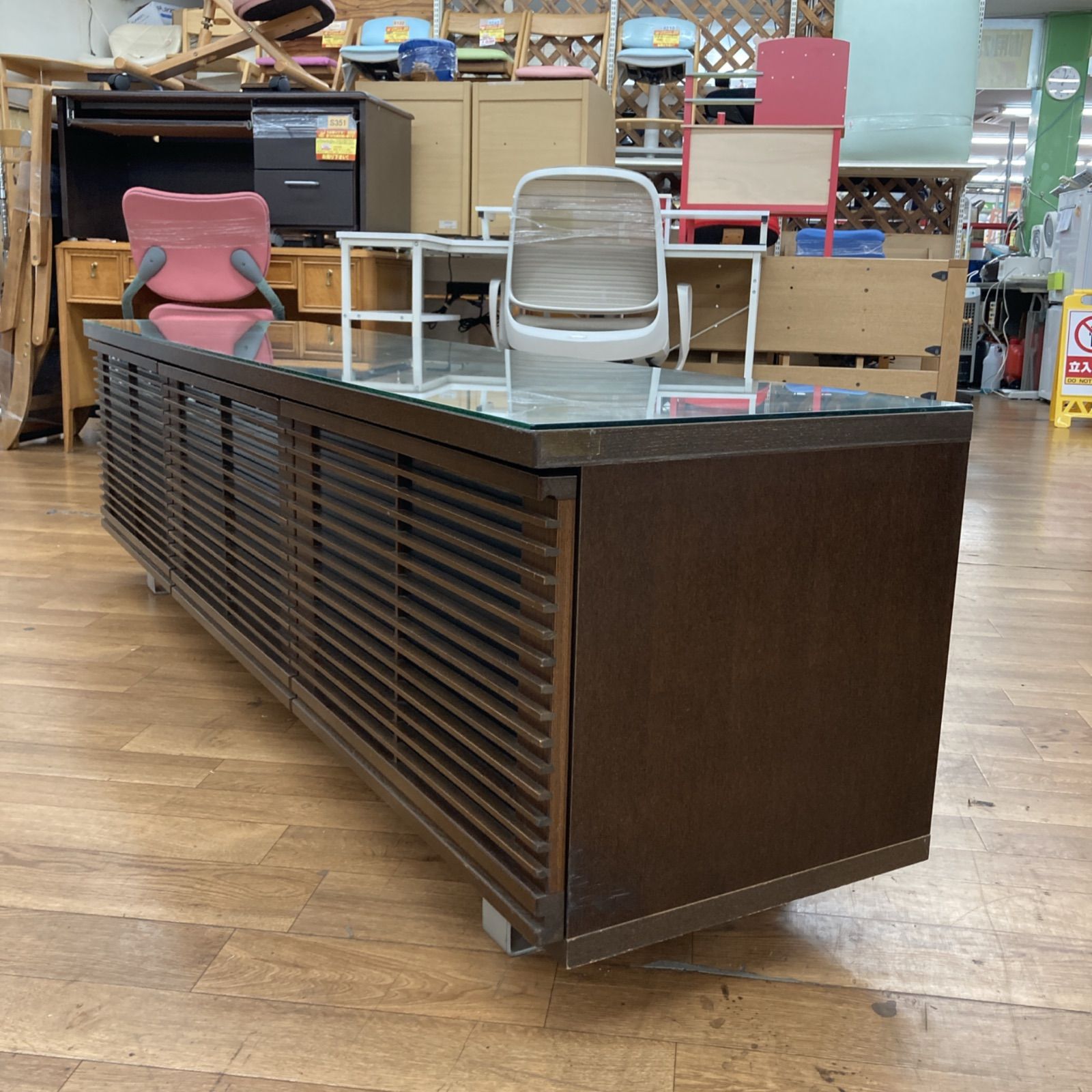 テレビボード 上開きタイプ