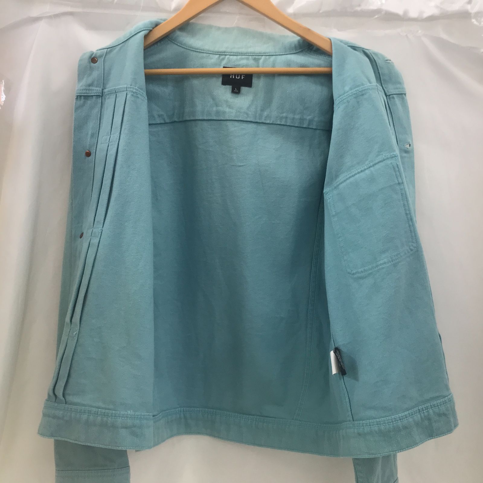 HUF ハフ Lサイズ Twill Jacket デニムジャケット