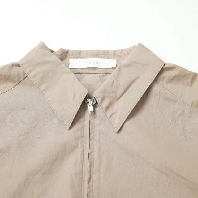 ブティック seya. セヤ 20SS 日本製 LIGHT BLOUSON MICRO BRUSHED