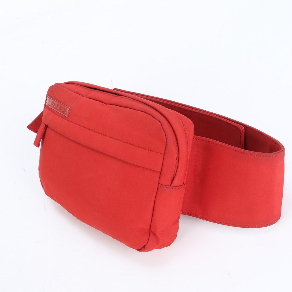 プラダ テスート ナイロン プラダスポーツ レザー ボディバッグ ボディ ウエストポーチ ショルダー トート メンズ EEE CS19-8