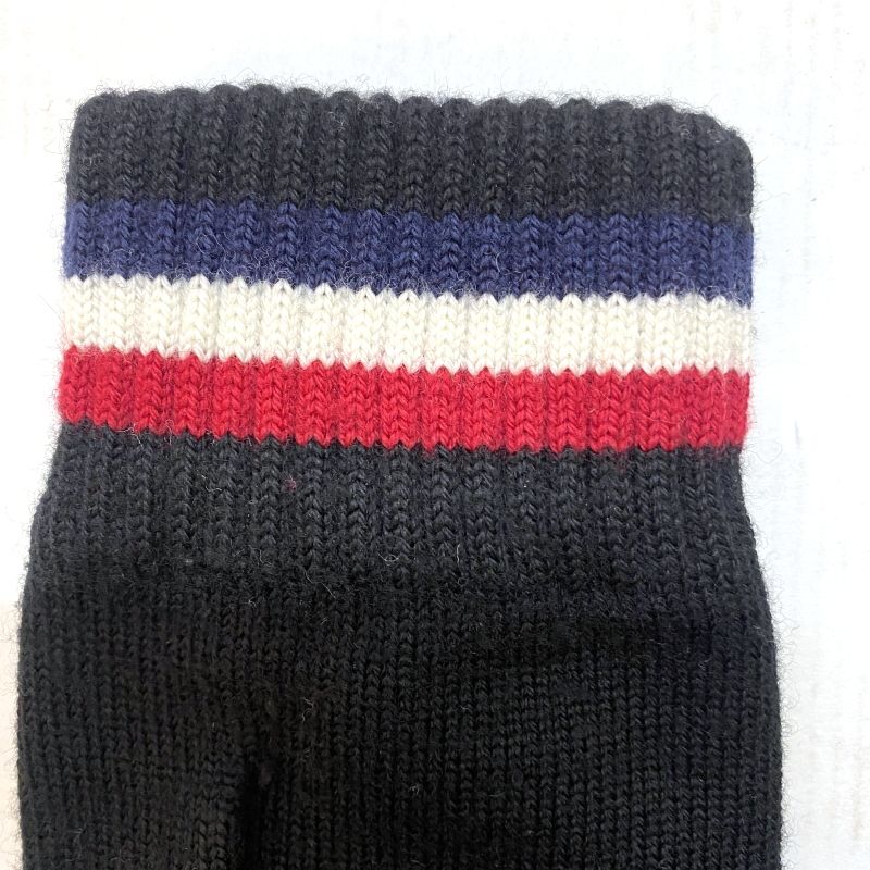【未使用】モンクレール GUANTI TRICOT 手袋　ユニセックス 03w12496 MONCLER モンクレール GUANTI TRICOT トリコロール