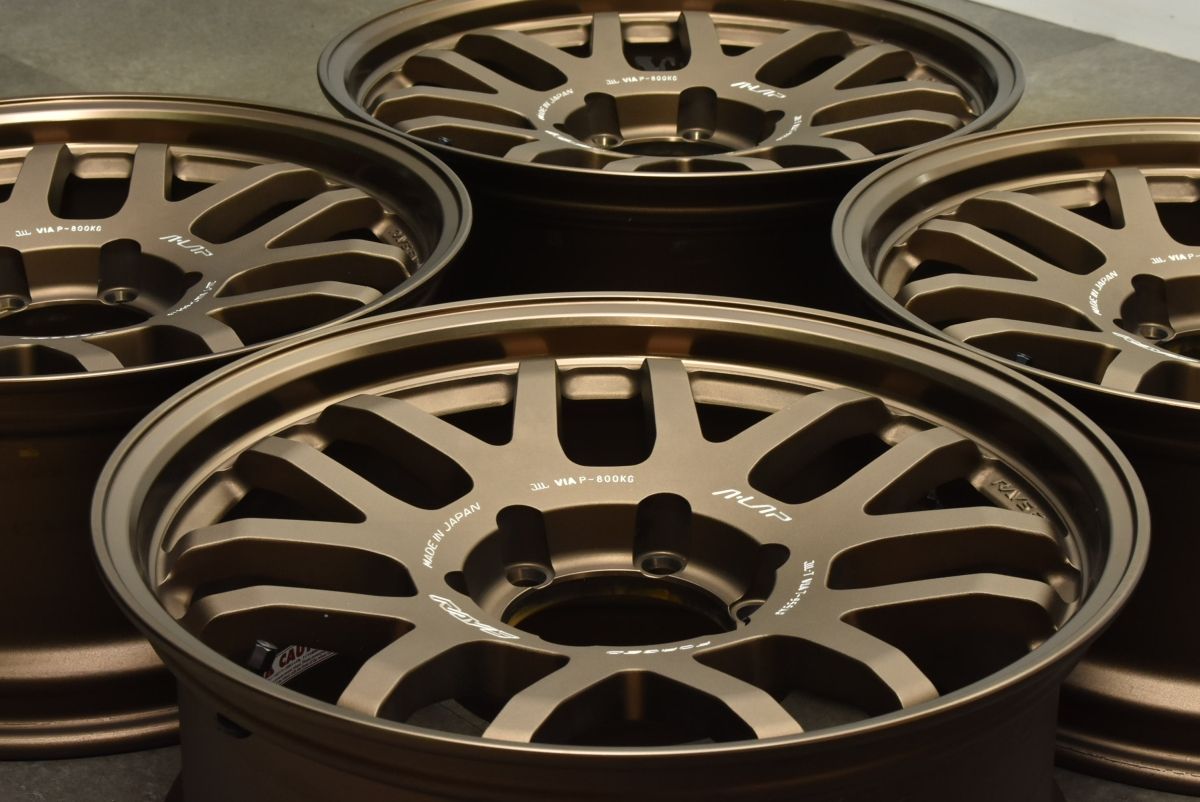 鍛造品 RAYS A LAP-07X 18in 8J 26 PCD139.7 4本セット ランドクルーザープラド ハイラックス サーフ カスタム用 スタッドレス用に