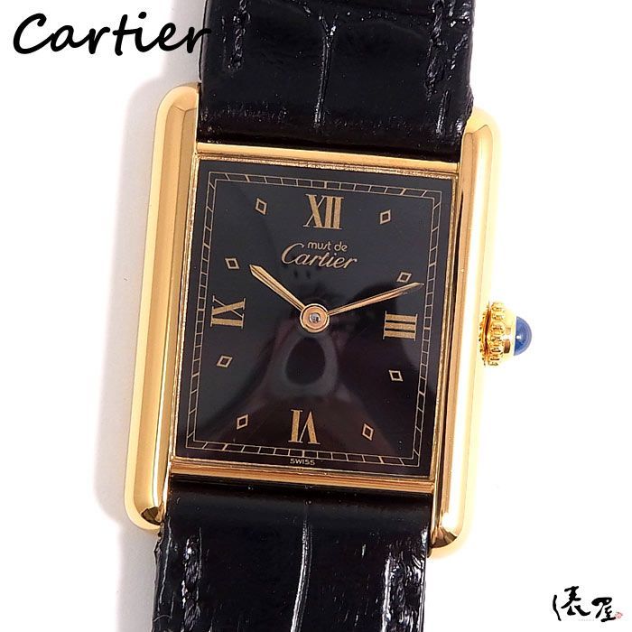 OH済/仕上済】カルティエ マストタンク LM 極美品 QZ ブラック レディース ヴィンテージ Cartier 時計 腕時計 中古【送料無料】 -  メルカリ